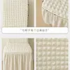 ¡Guau! Funda de Silla Personalizada con Falda de Gasa de Burbujas, Cobertura Total Todo en Uno para Sillas de Sala de Estar, Funda de Silla Universal Gruesa Estilo Ins