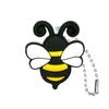 Llavero Colgante de Gato de Dibujos Animados de Goma Suave de PVC Transfronterizo en Stock, Accesorio Colgante de Cadena de Cuentas de Animales Lindos para Mochilas y Botellas de Agua