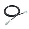 Polea de cable de acero recubierto DIY casera cable de acero alta polea hacia abajo pájaro CF estante gimnasio dispositivo de fitness para el hogar