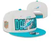 Gorra Bordada de Ala Plana NFL 2024 para Hombre y Mujer Gorra de Equipo de Fútbol Hip-Hop Americano Gorra de Béisbol con Visera Grande para Protección Solar