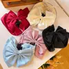 Presilha de Cabelo de Cetim Versátil com Laço Coreana para Mulheres, Presilha Doce para Coque e Rabo de Cavalo, Acessório de Cabelo para Cabelos Finos, Presilha de Tubarão para Penteados