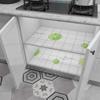 Pegatinas a Prueba de Aceite para Cocina Autoadhesivas Resistentes a Altas Temperaturas Papel de Pared para Encimera de Estufa Pared Gabinete Campana Extractora Azulejo Pared Pegatinas de Pared
