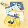 Cuecas Boxer Infantis de Verão Desenho Animado Respiráveis Sem Apertar Shorts para Meninos Venda por Atacado de Cuecas Boxer para Crianças Pequenas, Médias e Grandes