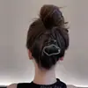 Horquilla de Nube Estrella con Pedrería Horquilla para Flequillo Delantero Accesorios para el Cabello Parte Trasera de la Cabeza Hueca Cabello Ralo Clip bb Cabeza de Diamante Tocado