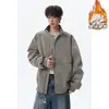 2026 HJ26686 Forrado com fleece, design de parede sem sombras, jaqueta quente de fleece ártico plus size, tamanhos M-5X, HM26843 - Especial P52