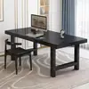 Escritorio de madera maciza escritorio para computadora sala de estar hogar escritorio de estudio mesa de estudio moderno simple mesa extra gruesa