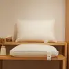Exclusivo Hotel Estrela Japonês 80S Núcleo de Travesseiro de Seda Macia Travesseiro Individual para Suporte do Pescoço e Auxílio ao Sono, Uso Doméstico, Par de Dois