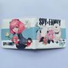 Carteira Envolvente da Casa de Brincar de Espião de Anime Yorania SPYxFAMILY Porta-Moedas de Desenho Animado Carteira de Couro