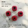 Modelo de Simulación de Verduras Mini Juguete de Comida Materiales para Casa de Muñecas Accesorios de Resina Pasador Hecho a Mano Decoraciones Adornos Cabeza de Ajo