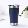Taza de Cerveza de Acero Inoxidable 304 Transfronteriza con Abrebotellas para Exteriores Almacenamiento en Frío Cubo de Hielo Taza Conveniencia Venta al por Mayor En Stock Taza Desmontable