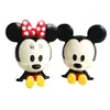 Pastel del Año del Rata para Niños Ratón del Zodiaco Bebé Luna Llena Decoración 100 Cumpleaños Adornos de Mickey Minnie Mouse Juguete