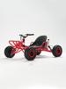 Kart para jóvenes, personalizado, para campamentos al aire libre, con neumáticos todoterreno de 6 pulgadas resistentes al desgaste y césped arenisca.
