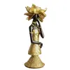 Nuevo producto transfronterizo: Figura Elegante de Diosa Africana Vintage, Decoración para el Hogar para Habitaciones Modelo, Oficinas de Ventas y Salas de Estar