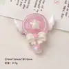 Accesorios de Resina para Manualidades de Dibujos Animados Adornos Serie de Ángeles de Dos Colores Pinzas para el Cabello Fundas para Teléfono Hebillas para Zapatos Llaveros Colgantes Accesorios