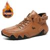 Explosiones Transfronterizas talla extra Pulpo Zapatos de Hombre Botas Martin de caña alta Primavera y Verano Botines Casuales para Hombre TEMU Hish