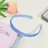 Diadema Brillante de Diamante Roto Color Primavera y Verano Diadema para Flequillo Hebilla para el Cabello Accesorios para el Cabello Joyería Infantil Diadema para Lavarse la Cara