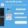 Adecuado para control remoto de TV Box Mi Xiaomi Control por voz Xmrm-00601000Atvbox Accesorios Infrarrojo