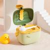 Caixa Portátil para Fórmula Infantil, Selada e à Prova de Umidade, Recipiente de Armazenamento Dividido para Alimentos Complementares, Cereal de Arroz e Fórmula