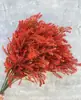 Flores de Boda Rojas Boda China Flores Artificiales Decoración Flores de Boda Serie Borgoña Salón de Bodas Arte Floral