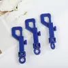 Suministrado Directamente del Fabricante, Llavero de Plástico con Hebilla en Forma de P Giratorio 360°, Clip de Resorte Colorido, Mosquetón en Forma de P, Los Colores Se Pueden Personalizar.