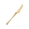 Acero inoxidable 304 cuchillo de hoja estrecha, tenedor y cuchara para uso doméstico, hotel, cuchillo y tenedor para bistec, cuchara para postre, acabado espejo, juego de cubertería occidental