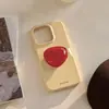 Capa Estojo de Cristal para Apple 17 Pro Max, Adequada para iPhone 16, 18 Pro, Estilosa Estilo Ins Minimalista Capa Macia para iPhone 15