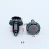 Clip de Nailon Universal para Coche, Revestimiento de Guardabarros, Guardabarros, Hebilla de Expansión para Fijación de Parachoques