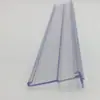 Tiras de precios de PVC de alta transparencia personalizadas de fábrica para tiendas de snacks, supermercados y centros comerciales