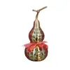 Adorno de Calabaza de la Fortuna de Latón, Diseño Hueco Abierto, para Oficina, Sala de Estar, Hogar, Gabinete de Vino, Decoración de Entrada, Venta al por Mayor