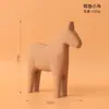Adorno de Caballo Rojo de Lujo Ligero Estilo Europeo, Regalo de Boda, Caballo de Madera Dala Nórdico Pintado a Mano, Decoración Creativa para el Hogar para Atraer Riqueza