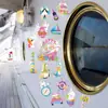 Pegatinas para Refrigerador Pegatinas para Coche Pegatinas Magnéticas Pegatinas Felices de Pascua Pegatinas Decorativas Festivas para Puerta de Garaje Metálica Suministros para Fiestas