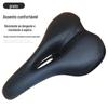 Almofada de Mountain Bike Ride Hollow Bicycle Engrossado Soft Hollow Bicycle Hollow Seat Bolsa Soft Equipment Saddle