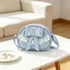 Bolso de Hombro de Lunares con Lazo para Niñas, Bolso Cruzado de Encaje Estilo Princesa, Bolso Accesorios Lindo y de Moda para Jardín de Infancia