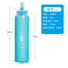 Bolsa de Agua Suave en Stock para Deportes, Botella de Agua Suave Portátil para Maratón, Botella de Agua Suave Plegable para Ciclismo y Montañismo, Bolsa de Agua Suave Personalizable