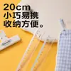 (Oferta especial) Regla Deli V756 Serie de Colores de Moda 20cm Papelería Escolar Materiales de Papelería para Estudiantes