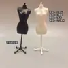 Maniquí para Hacer Ropa Muñeca Mini Mesa Modelo Marco de Diseño de Ropa Infantil Juguetes Pequeños de Vestir para Mujeres