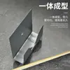 Soporte de Montaje Trasero para Espejo de Baño, Clip de Marco, Colgador Oculto, Gancho de Acero Laminado en Frío para Montaje en Pared y Fijación