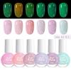 Traje Popular Transfronterizo de Esmalte de Uñas Joyería de Arte para Uñas Láser Luminoso Decoración para Uñas Base Agua Sin Horno Sin Descamación Secado Rápido