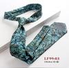 Corbata Floral Estilo Hong Kong Vintage para Hombre Ancha 8cm Marca de Moda Estampada Combinación Total Estilo Coreano Casual Caballero Ins