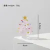 Regalos de Navidad Árbol de Navidad de Vidrio Zibo Adornos Artesanales de Vidrio Decorativos Explosiones de Internet Rojo Libro Pequeño Boshan