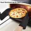 Guantes de Aislamiento Térmico de Silicona de Algodón Puro Transfronterizo Engrosados Antideslizantes Resistentes a Altas Temperaturas Guantes para Horno Microondas Guantes Anti-quemaduras para Horno de Horneado