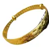 Pulseira de ouro de areia vietnamita banhada a ouro real para moda feminina, simples, auspiciosa, estrelada, fornecimento de fábrica para e-commerce ao vivo, atacado