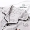 Pijama infantil, coleção outono e inverno, roupa de casa estilosa e confortável, novos designs de outono, cardigã fino de fleece de manga longa, conjunto de desenho animado