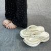 5.0 Sandalias de Plataforma Gruesa con Patrón de Estrella para Mujer, Chanclas de Nuevo Estilo Verano 2026, Sandalias de Plataforma de Moda