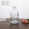 Juego de Jarrones de Vidrio Transparente de Lujo Ligero con un Toque de Alta Gama para Arreglos Florales, Jarrón de Vidrio Hidropónico Decoración de Escritorio