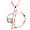 Amazon Transfronterizo 26 Letras Inglesas Colgantes Decorativos DIY Fabricación de Joyería Pendientes Accesorios para Collares Joyería para Mujeres