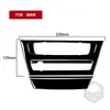 Aplicable a BMW X3 F25 F26 11-17 Juego Completo Negro Piano Fibra de Carbono Interior Volante Emblema Interruptor