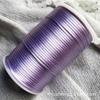 Fio de nó chinês corda vermelha atacado 100 metros linha vermelha corda de mão material de corda de fio trançado DIY 5 fios Coreia do Sul fio