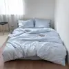 Conjunto de Quatro Peças Tencel Lyocell Classe A Fio 60 Bolinhas Cobertura de Edredom Refrescante Conjunto de Três Peças para Dormitório Estudantil Lençol de Cama 1.8