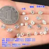 Prata Esterlina s999 Riqueza Diária Moeda de Cobre Contas Espaçadoras Pequenas Contas Cilindricas Cristal Wenwan Corda de Mão Trançada Colar Acessórios DIY